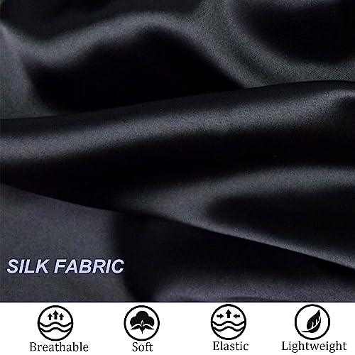 Silk Satin Bonnet for Sleeping - Double Layer Reversible Hair Cap