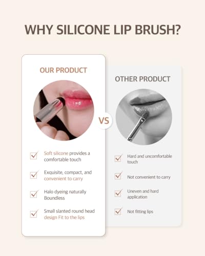 Silicone Lip Brush for Even Application | STUDIO17