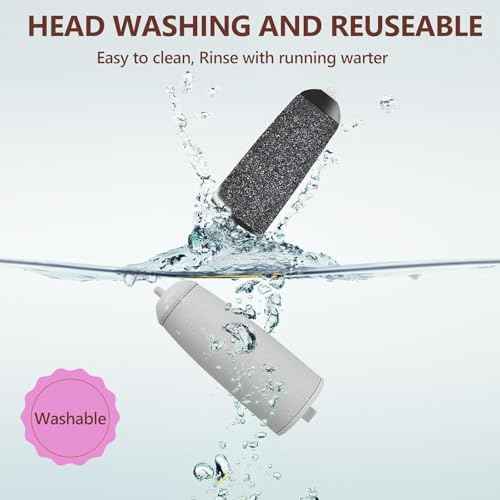 9 Pack Pedicures Replacement Heads, Electric Foot Callus Remover Roller Refills Include 5 Extra Coarse & 4 Regular Coarse Heads Compatible with ZABOUL/haootadiy (9 Pack 01)