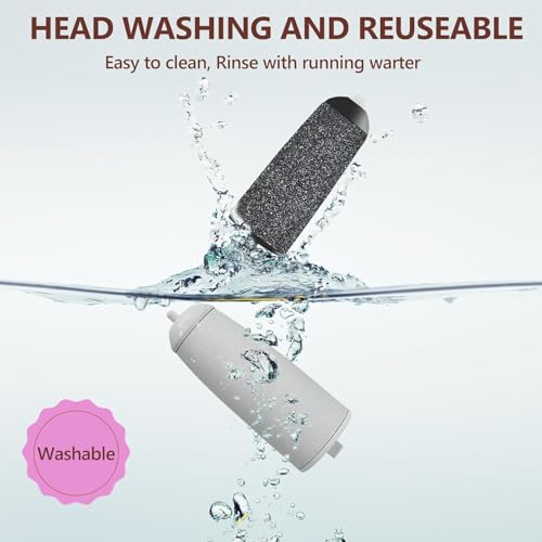 9 Pack Pedicure Roller Heads for Electric Foot Callus Remover