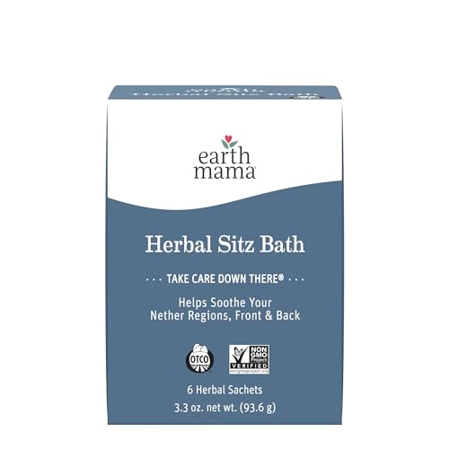 Earth Mama Herbal Sitz Bath Sachets - 6 Count