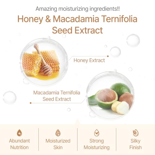 KUNDAL Honey Macadamia Body Lotion - Deep Hydration 16.9oz