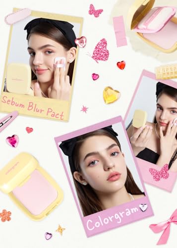 Colorgram Sebum Retouching Blur Pact | Pressed Setting Powder