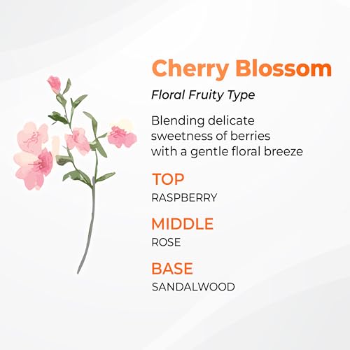 KUNDAL Honey & Macadamia Body Wash Cherry Blossom - Natural Hydrating Shower Gel