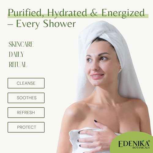 Tea Tree Oil Body Wash, Cleanses & Relieves Itchy Skin, Soothes Jock Itch, Acne & Ringworm, Shower Gel for Dry and Sensitive Skin, Women & Men, Organic & Natural, 16 fl oz, 2-Pack