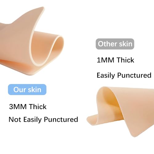 Tattoo Practice Skin Kit 5pcs 3MM + 15pcs Transfer Paper