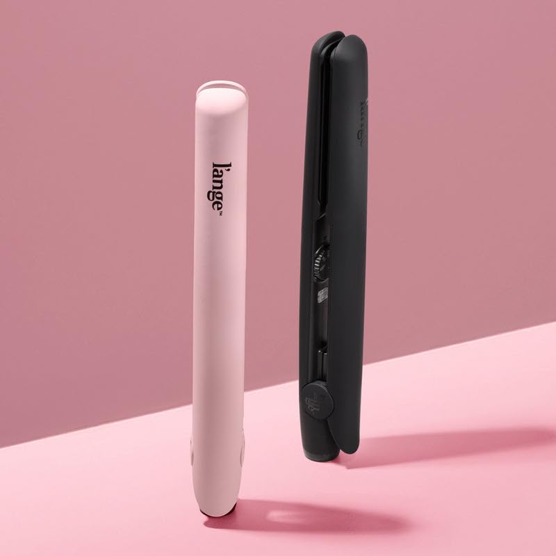 L'ANGE HAIR Le Ceramique 1-Pass Flat Iron Straightener | Fast Heating