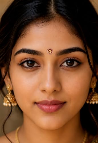 6 Pack Mix n Match Face Jewels Bindis Forehead Tika