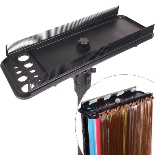 Hair Extension Holder Double-Sided Rack for Salon & Home