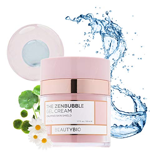 BeautyBio Zenbubble Oil-Free Calming Gel Cream. Calm and correct sensitive, blemish-prone skin