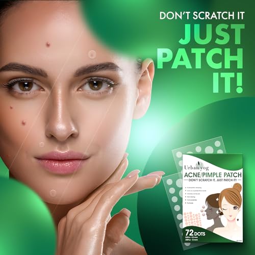 Urban Yog Acne Pimple Patch - 72 Hydrocolloid Stickers