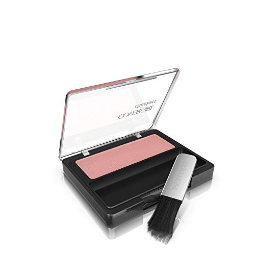 COVERGIRL Cheekers Blendable Powder Blush in Pretty Peach, 0.12 oz