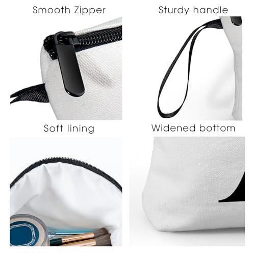 Personalized Monogram Travel Makeup Bag with Mirror