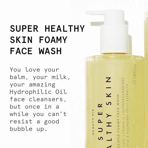 Beauty Pie Super Healthy Skin Foamy Face Wash ? Jumbo Size, 15.5?oz Cleanser for Acne?Prone, Oily, Combination & Sensitive Skin ? Gentle, Hydrating, Deep?Cleansing Formula