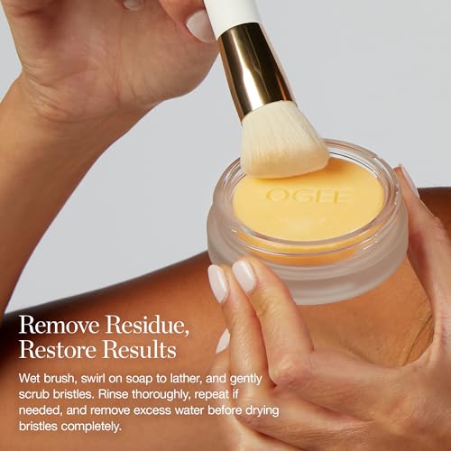 Ogee Brush Wash Bar - Organic Makeup Brush Cleanser