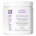 Biolage Hydra Source Deep Treatment Mask - Nourishes & Smooths, For Dry Hair, Infused with Micro-Filtered Aloe Vera & Fermented Hyaluronic Acid