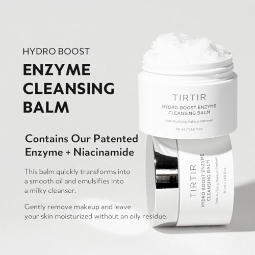 TIRTIR Hydro Boost Enzyme Cleansing Balm 0.3oz Deep Hydrating Makeup Remover