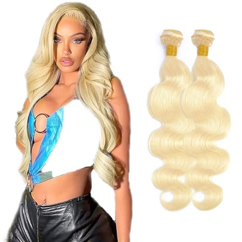 613 Blonde Body Wave Hair Bundles 32 inch (2-Pack)