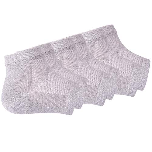 Exptolii Moisturizing Gel Heel Socks - 3 Pairs Toeless Spa