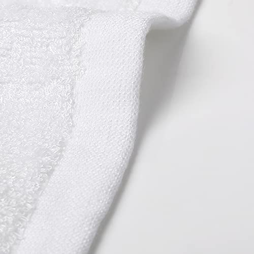 Yoofoss Bamboo Washcloths 10 Pack - Soft & Absorbent