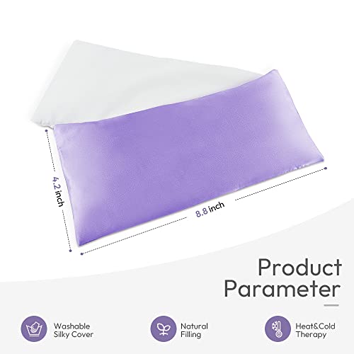 Lavender Eye Pillows for Yoga & Meditation (2 Pack)