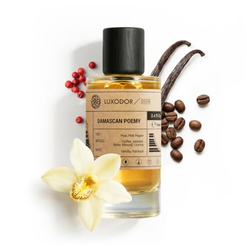 Luxodor Damascus Poemy Inspired by Black Opium Women’s Long Lasting Vanilla Perfume 100ml