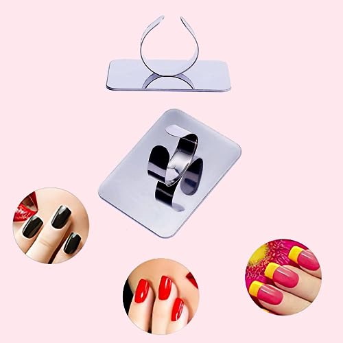 KissDate Stainless Steel Makeup Mixing Palette & Spatula