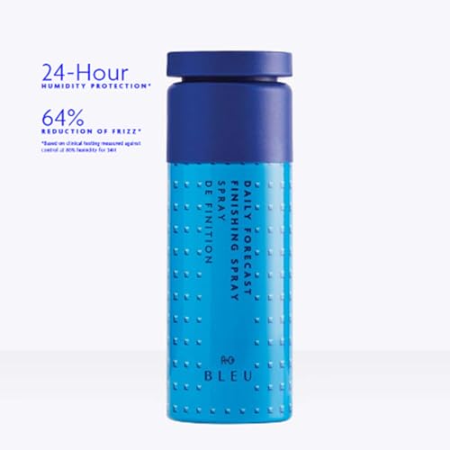 R+Co BLEU Daily Forecast Finishing Spray ? Locks Style, Shields Against Humidity, Static, and Environmental Stress, Seals Cuticle with Vegan Silk Extract, 3 oz