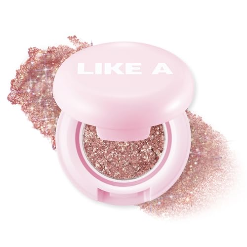 BLESSED MOON Mini Glitter Eyeshadow - Black Swan