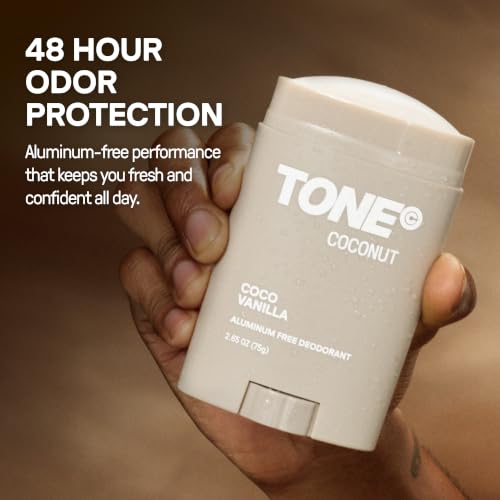 Coconut Vanilla Deodorant Stick - 48-Hour Odor Protection, 2.65 oz