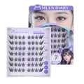 Self-Adhesive Lash Clusters - Pre-Glued DIY Eyelash Extensions 56pc