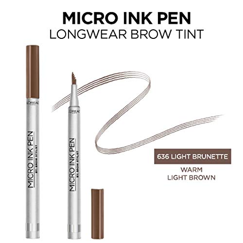 L'Oreal Paris Micro Ink Pen Brow Tint - Hair-Like Effect, 48HR