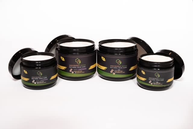 Obviously Good Lavender OG Skin Cream with Shea Butter 4oz – 4 Ounce