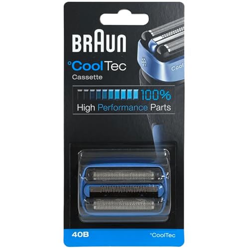 Braun CoolTec 40B Foil & Cutter Replacement Head, Compatible with CoolTec Shaver