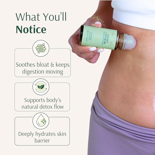 Organic Golden Castor Oil Roll-On with Rose Quartz – 1.7 fl oz