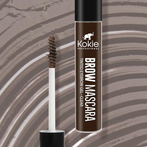 Kokie Brow Mascara Dark Brown - All Day Wear