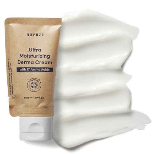 Ultra Moisturizing Derma Facial Cream ? Oil Free Deep Hydrating Face Moisturizer ? Vegan, EWG Verified Product Korea Skin Care with Hyaluronic Acid, Amino Acids, Non-Sticky Unscented Lotion