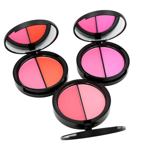 Mesvol 2 Color Blush Powder - Natural All-Day Glow