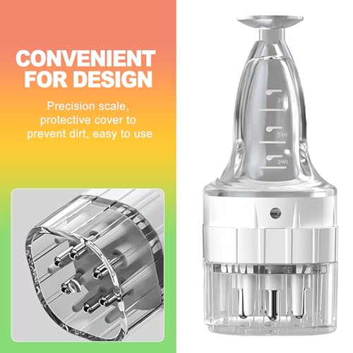 ZukoCert Scalp Applicator Comb - Hair Oil Dispenser & Massager