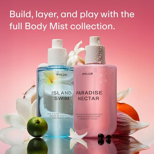 PHLUR Paradise Nectar Body Mist - Tropical Floral Hair & Body Spray