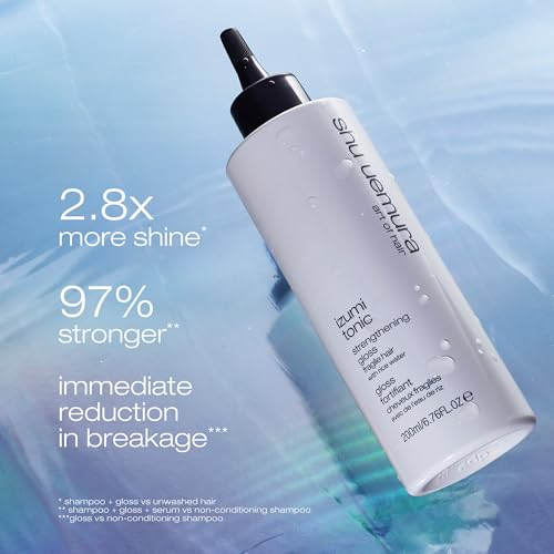Izumi Tonic Strengthening Gloss - Reduces Breakage and Adds Shine, Nourishes with Japanese Rice Water