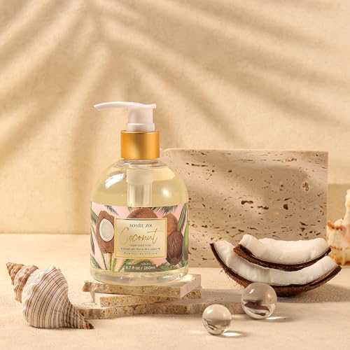 ROMIIE ZOI Liquid Hand Soap with Gift Box - Coconut - 260ml/ 8.7 fl.oz