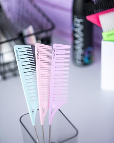 FRAMAR Dreamweaver Highlight Comb Set – 3 Pack Hair Dye Combs
