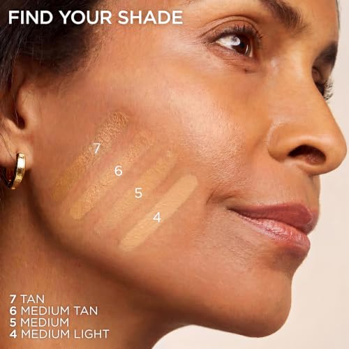 L'Oreal Paris True Match Hyaluron Tinted Balm Foundation Medium 5 - Radiant, Hydrating Makeup