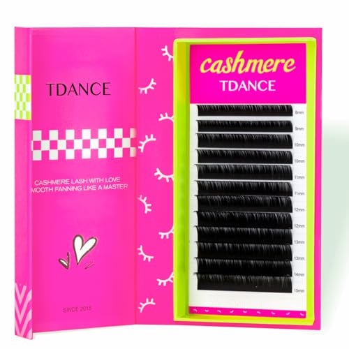 TDANCE Cashmere Lash Extensions 0.05mm DD Curl 8-15mm