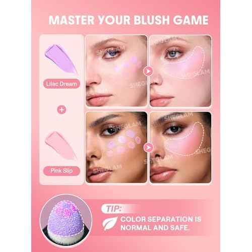 SHEGLAM Color Bloom Liquid Blush-Pink Slip