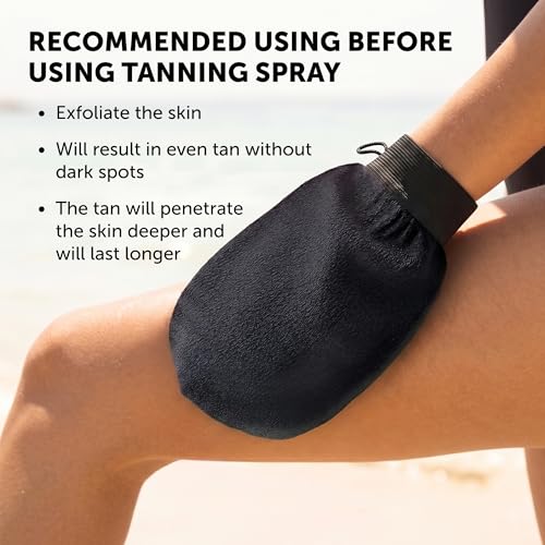 Valitic Exfoliating Gloves - Korean Spa Body Scrubber Mitt Pair