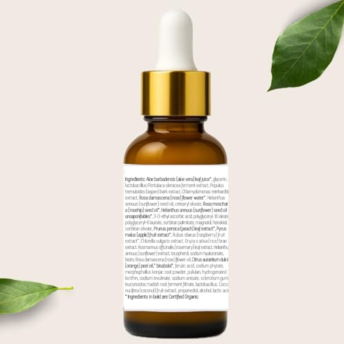 Vita C + Purslane BLOOM Serum ? Brightening Vitamin C Face Serum with Purslane, Antioxidant & Hydrating Formula for Radiant Skin ? Vegan & Cruelty-Free