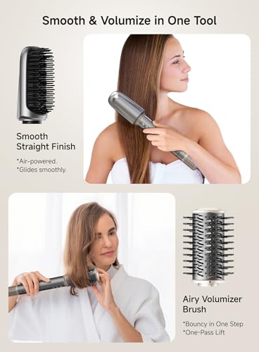 5-in-1 High-Speed Hair Dryer Brush with Ionic Technology