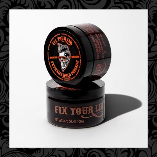 Fix Your Lid Extreme Hold Hair Pomade - High Shine 3.75 oz